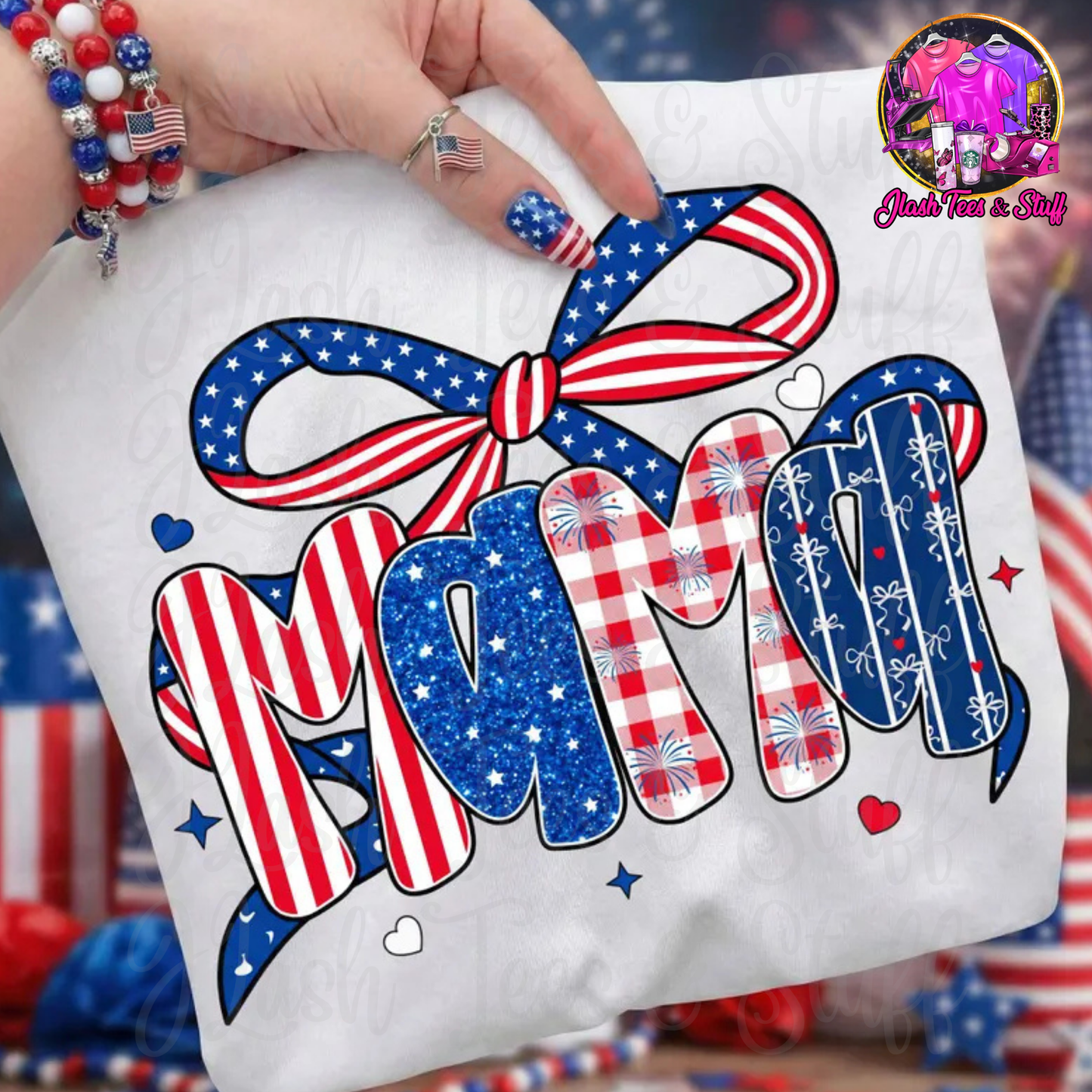 Red White and Blue Mama