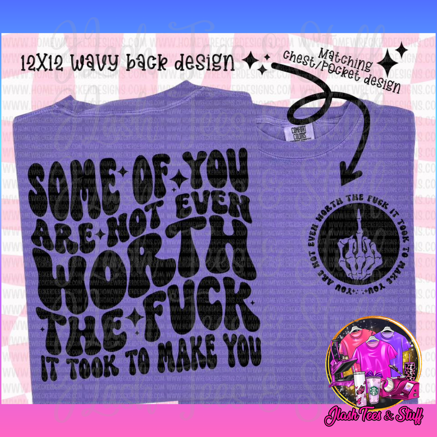 Not Even Worth It | Front and Back
