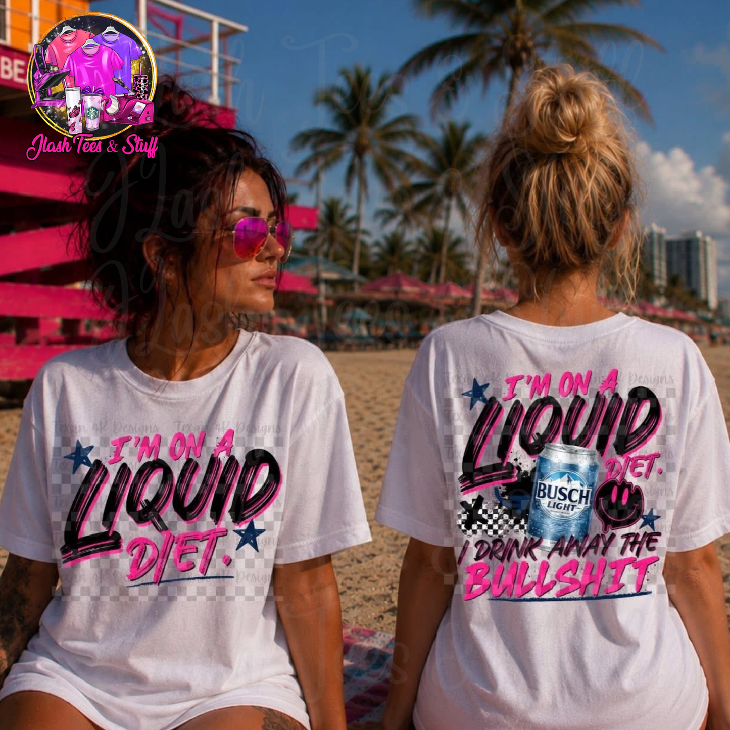 Liquid Diet - Busch | Front and Back