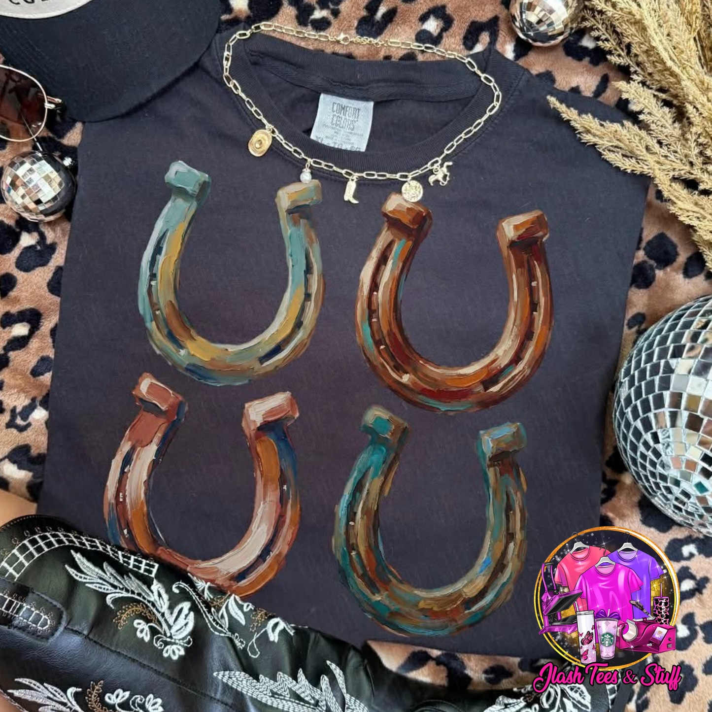 Painted Horseshoes