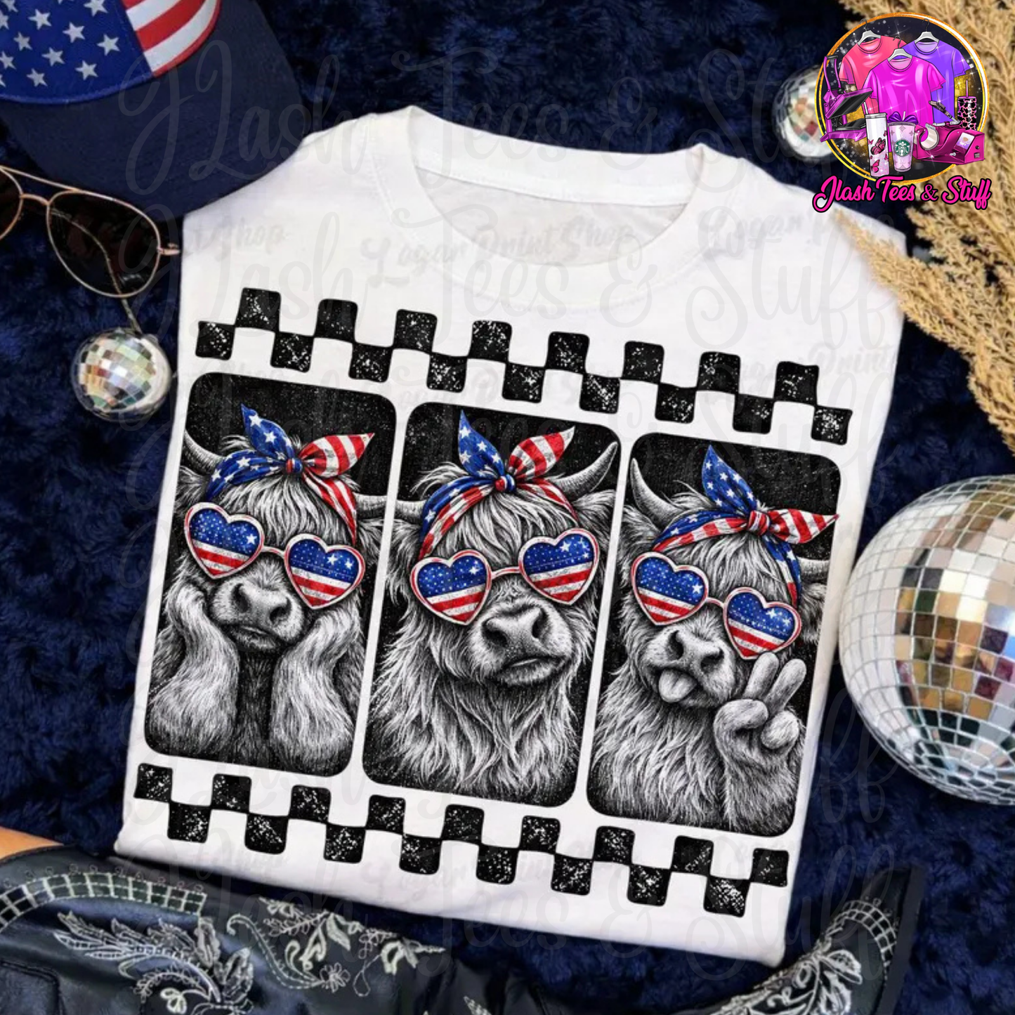 4th of July Moo Cows