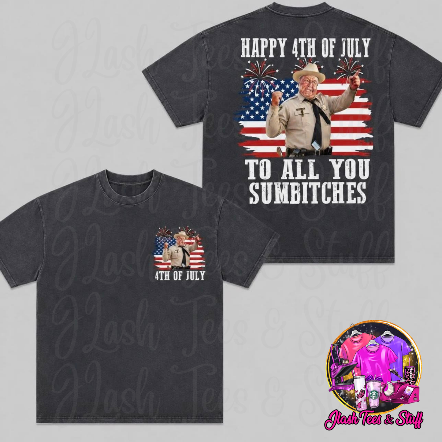Happy 4th of July | Front and Back