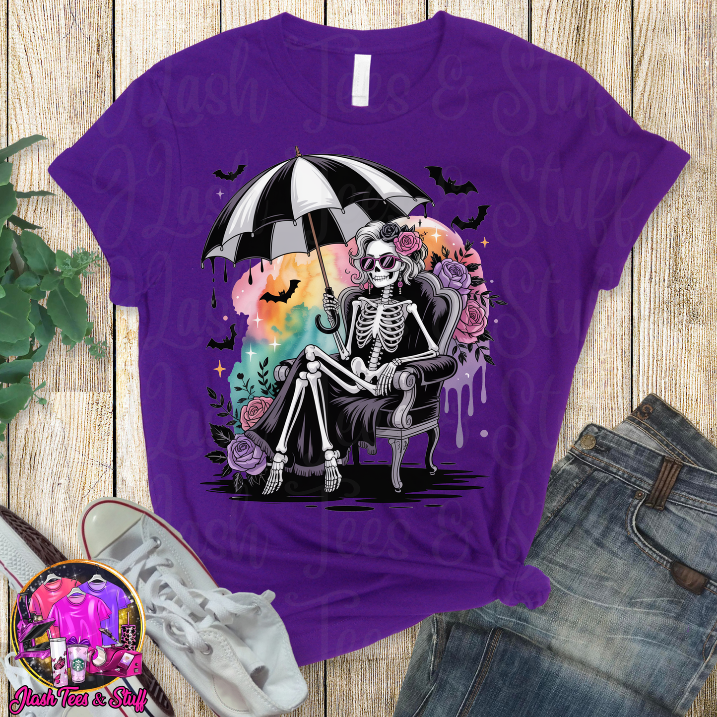 Neon Skeleton