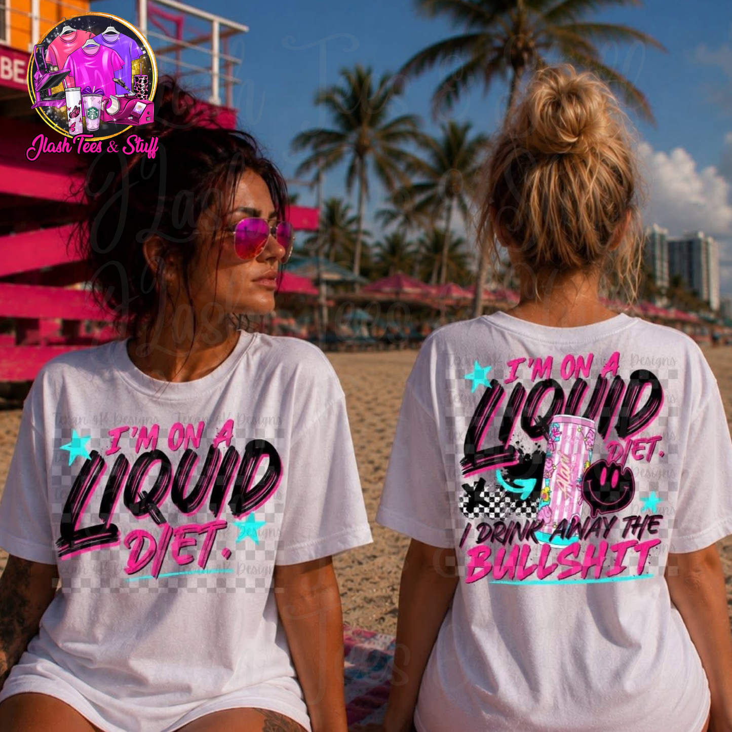 Liquid Diet - Alani | Front and Back