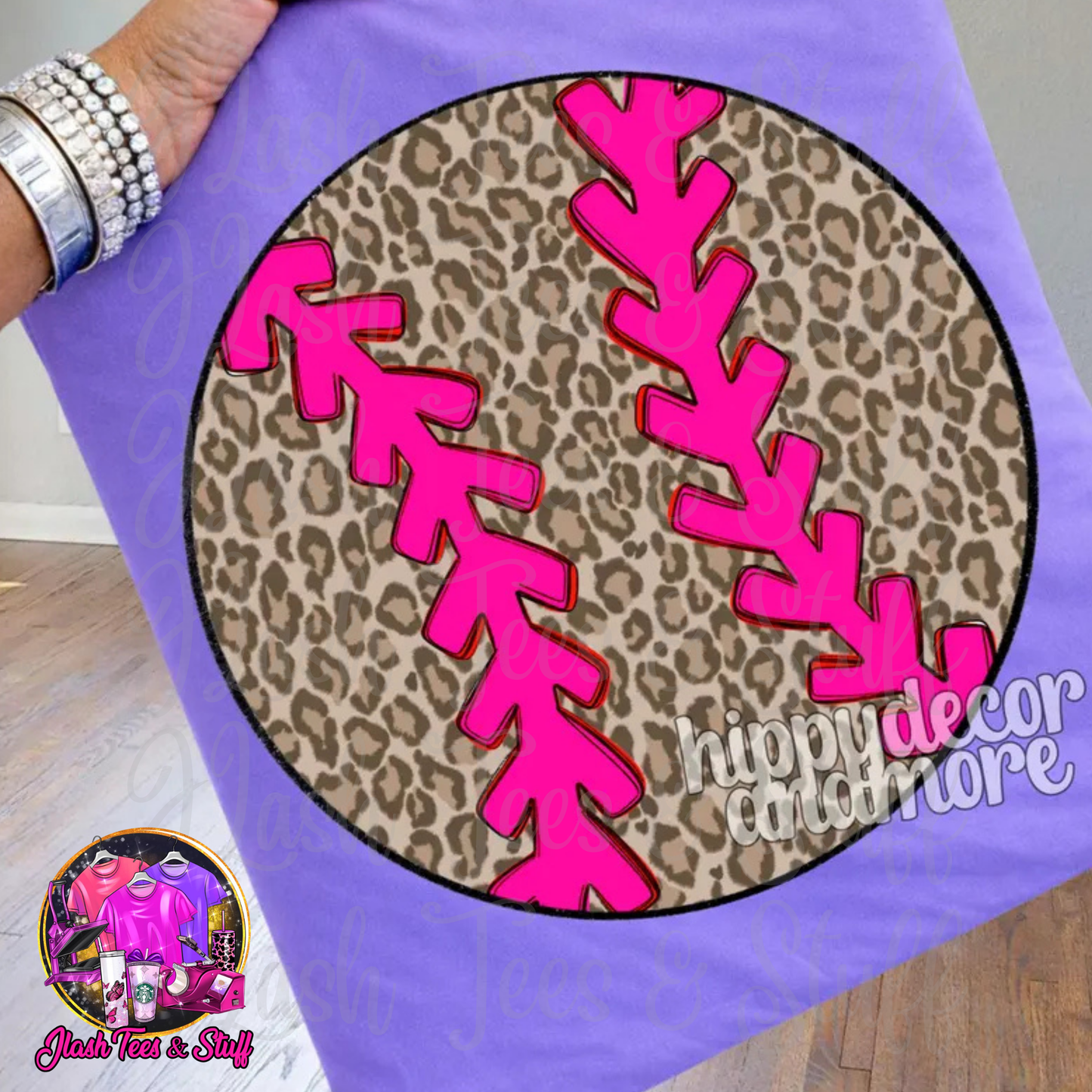 Leopard Print Baseball