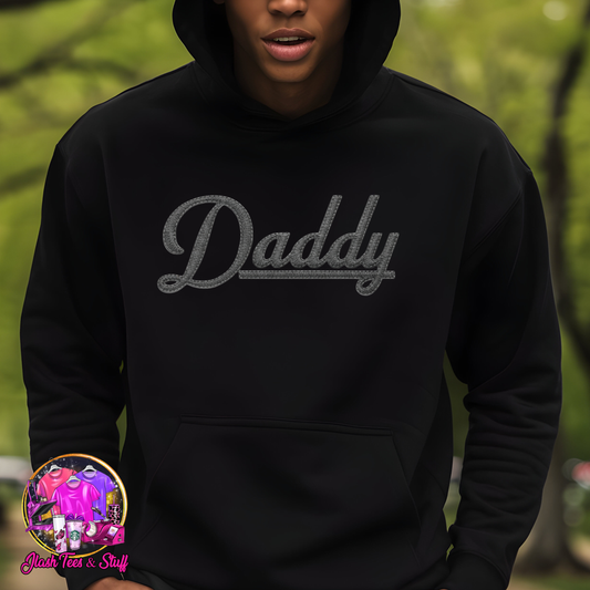 Daddy | Embroidered Look | Gray