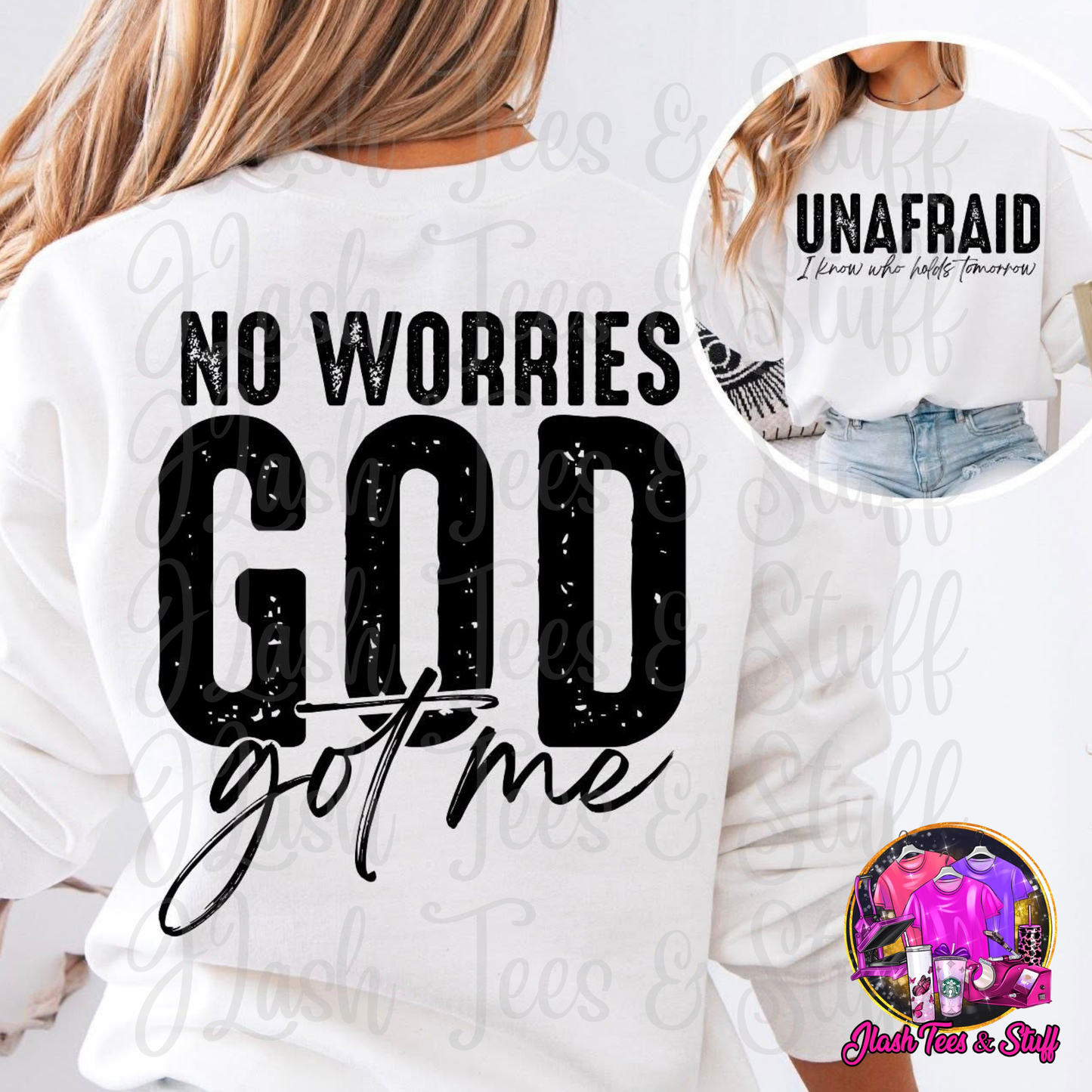 God's Got Me | Front and Back