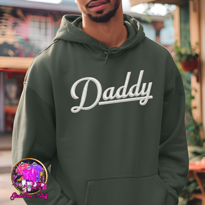 Daddy | Embroidered Look | White