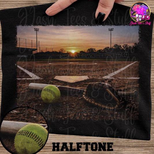 Softball | Half Tone
