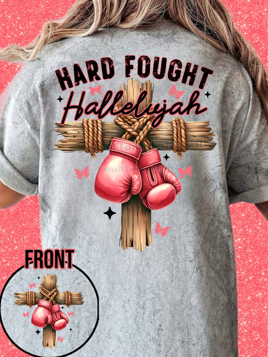 Hard Fought Hallelujah | Front and Back