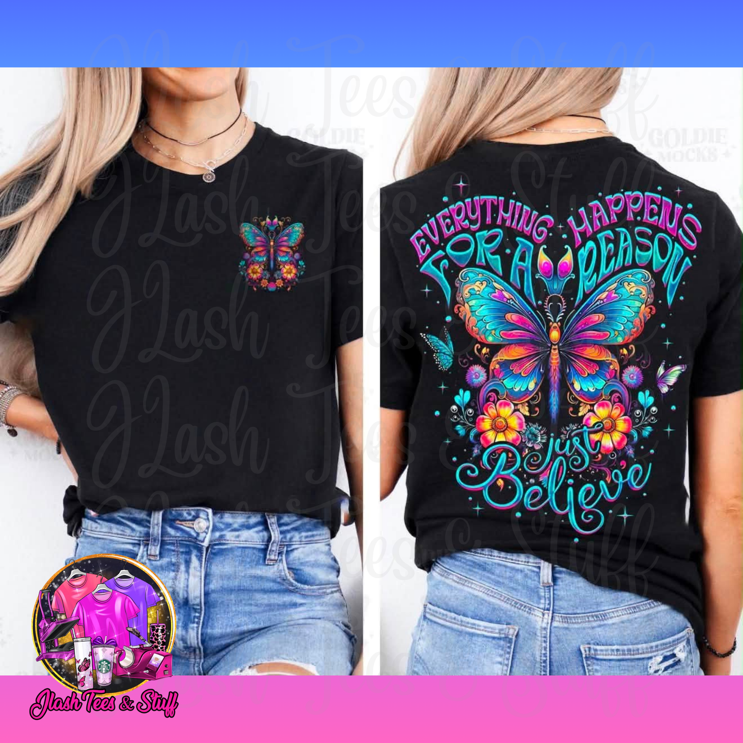 Everything Happens For A Reason | Front and Back