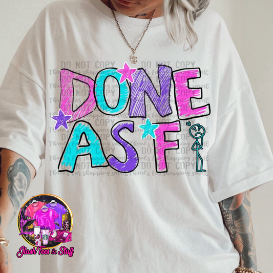 Done As F