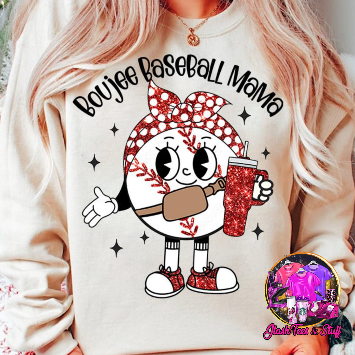 Boujee Baseball Mama