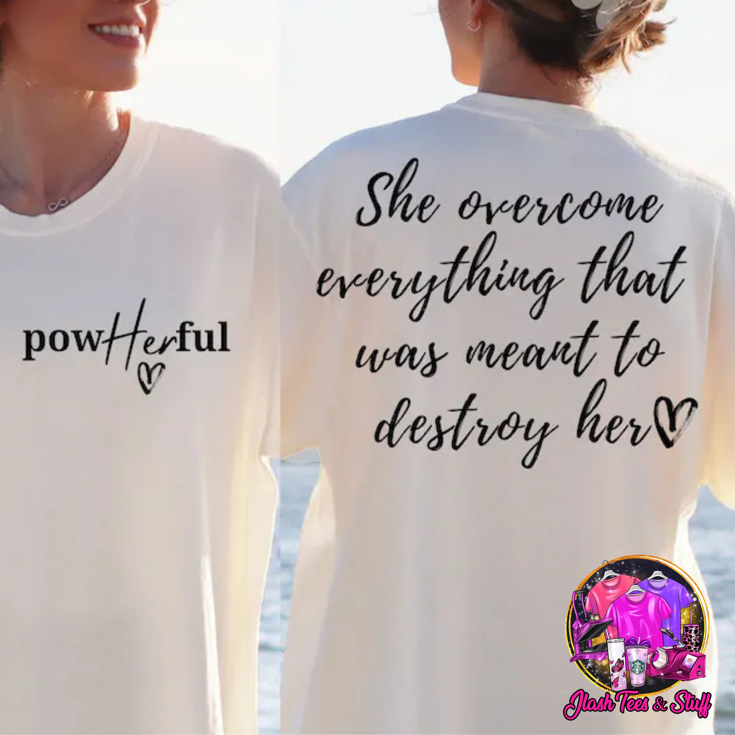 PowHERful | Front and Back | Sleeve