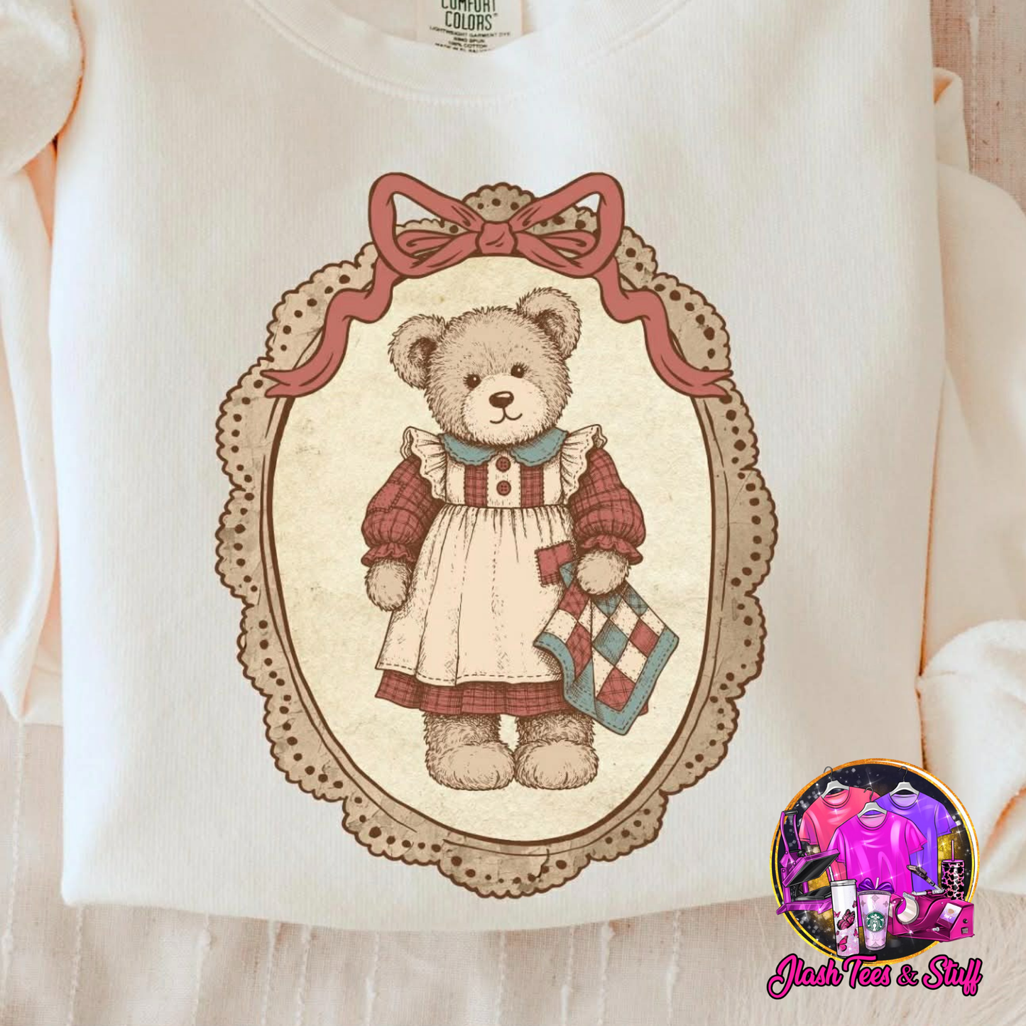 Bear with Vintage Frame