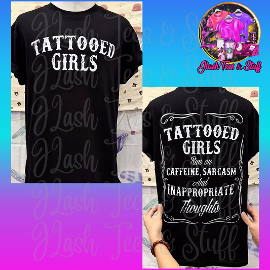 Tattooed Girls | Front and Back