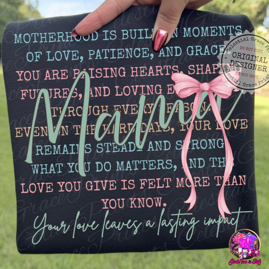 Cute Mama | Front and Back | or Sleeve