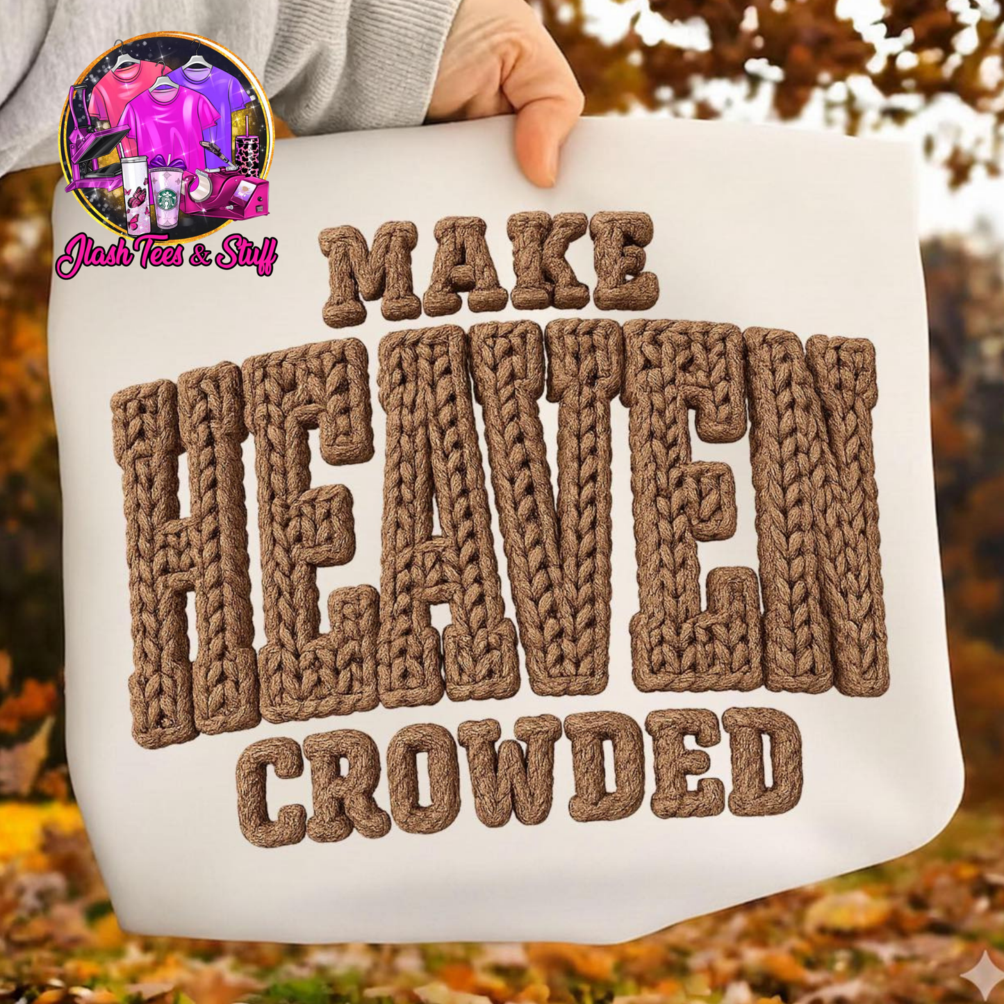Make Heaven Crowded | Faux Crochet