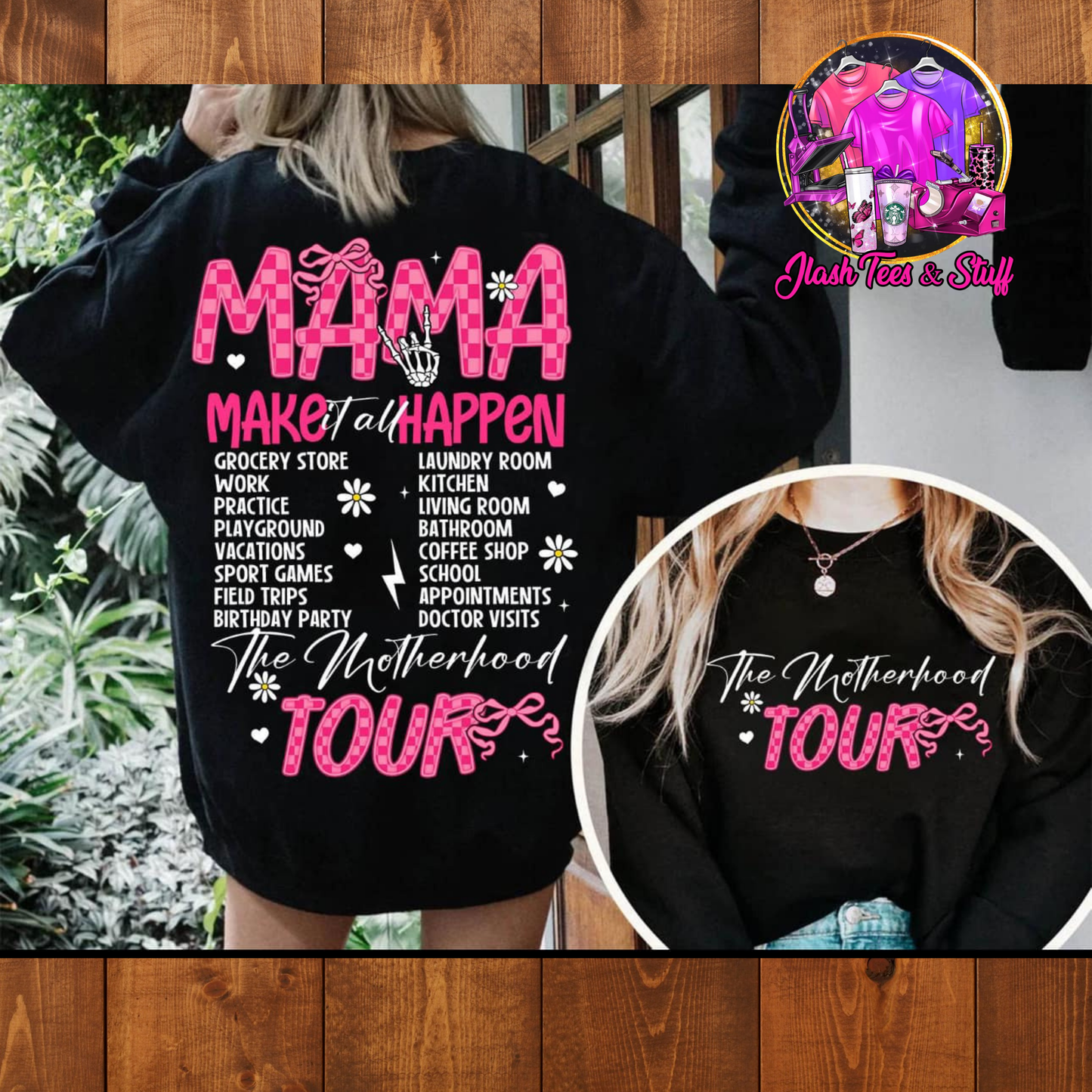 The Motherhood Tour | Front and Back