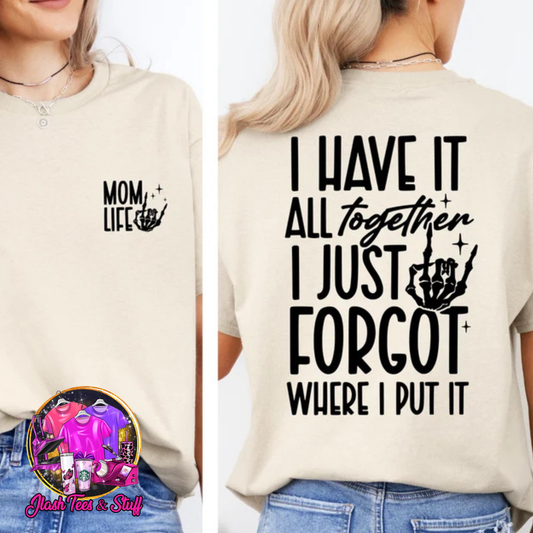 Mom Life | Front and Back