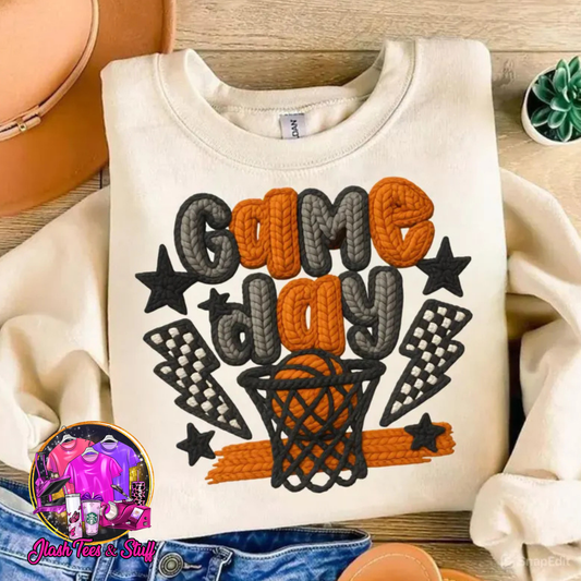 Basketball - Game Day | Faux Crochet
