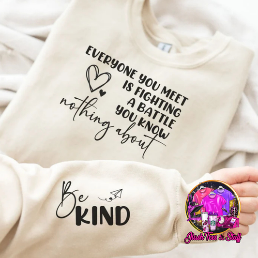 Be Kind | Front and Sleeve