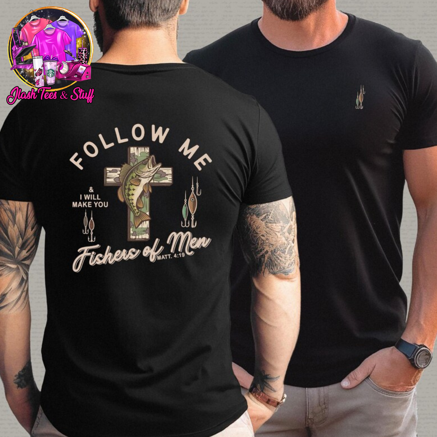 Follow Me and I Will Make you Fishers of Men | Front and Back