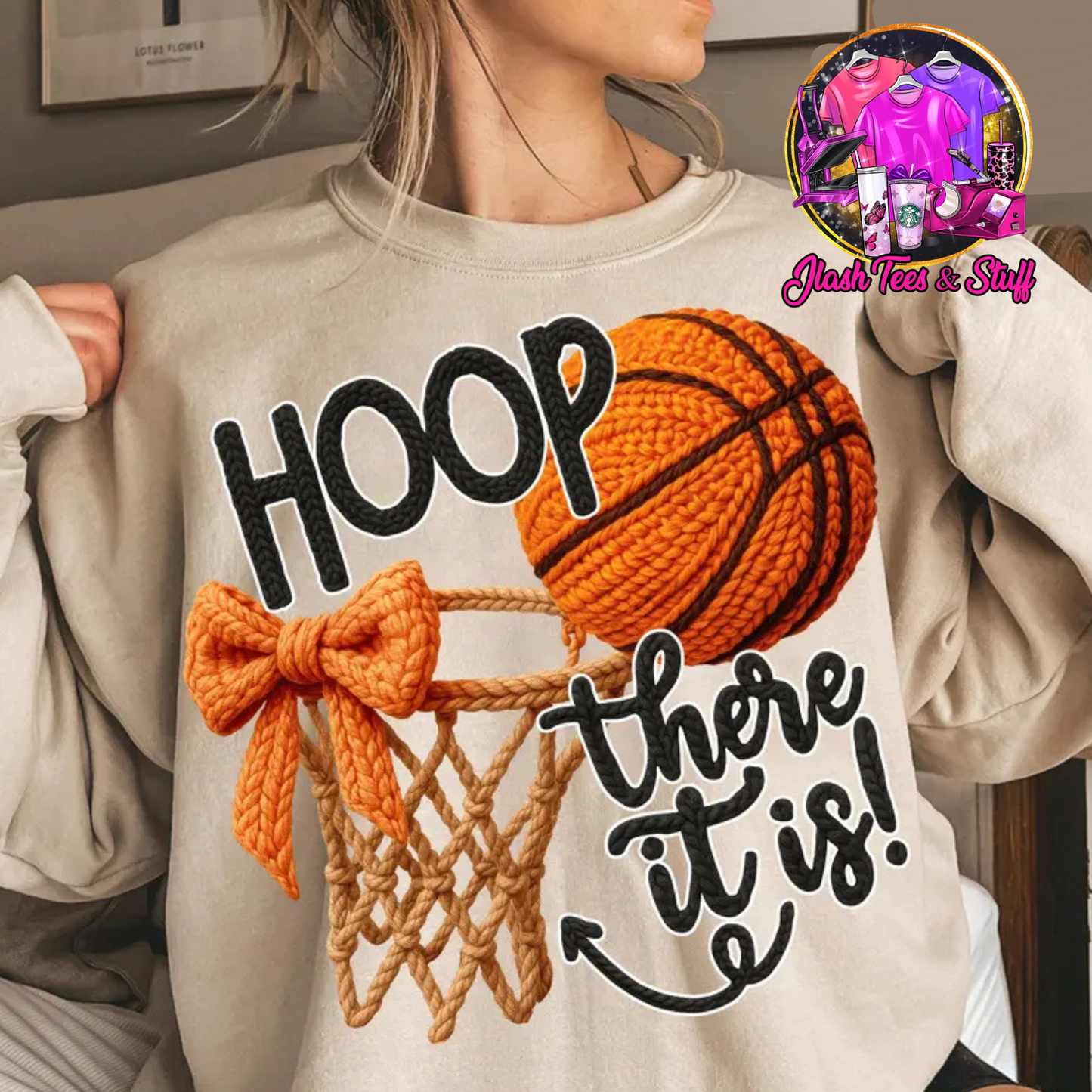 Hoop There It Is | Faux Crochet