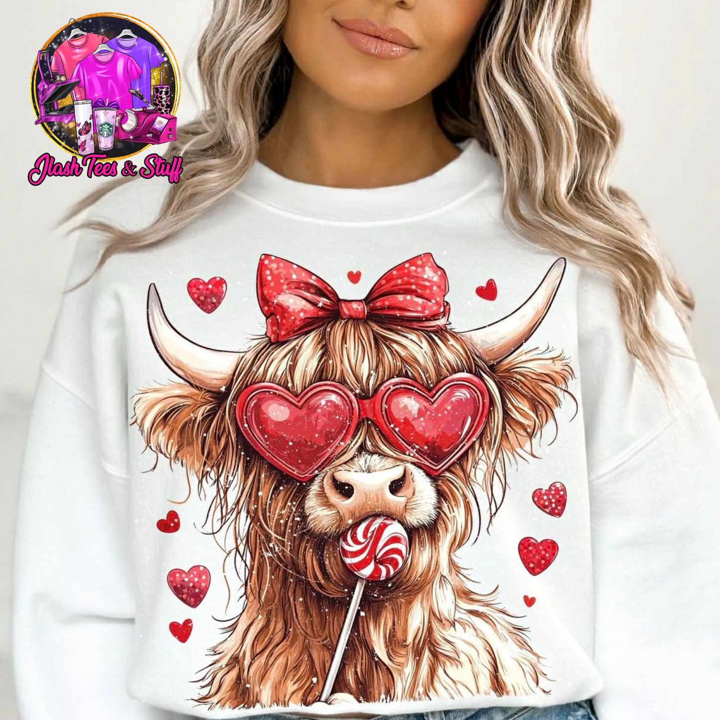 Heart Eyes Cow