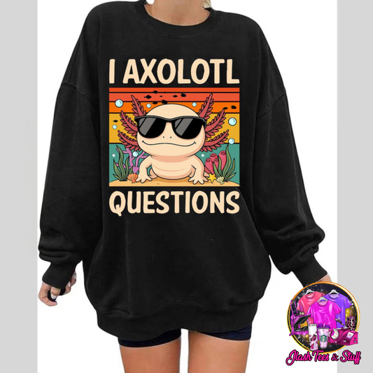 I Axolotl Questions