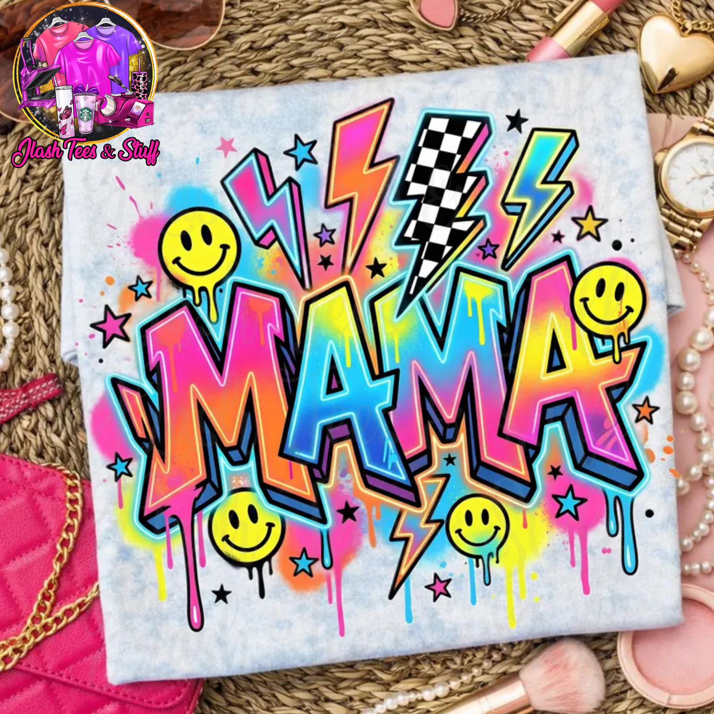 Retro Mama - Neon