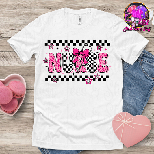Nurse with Checkers
