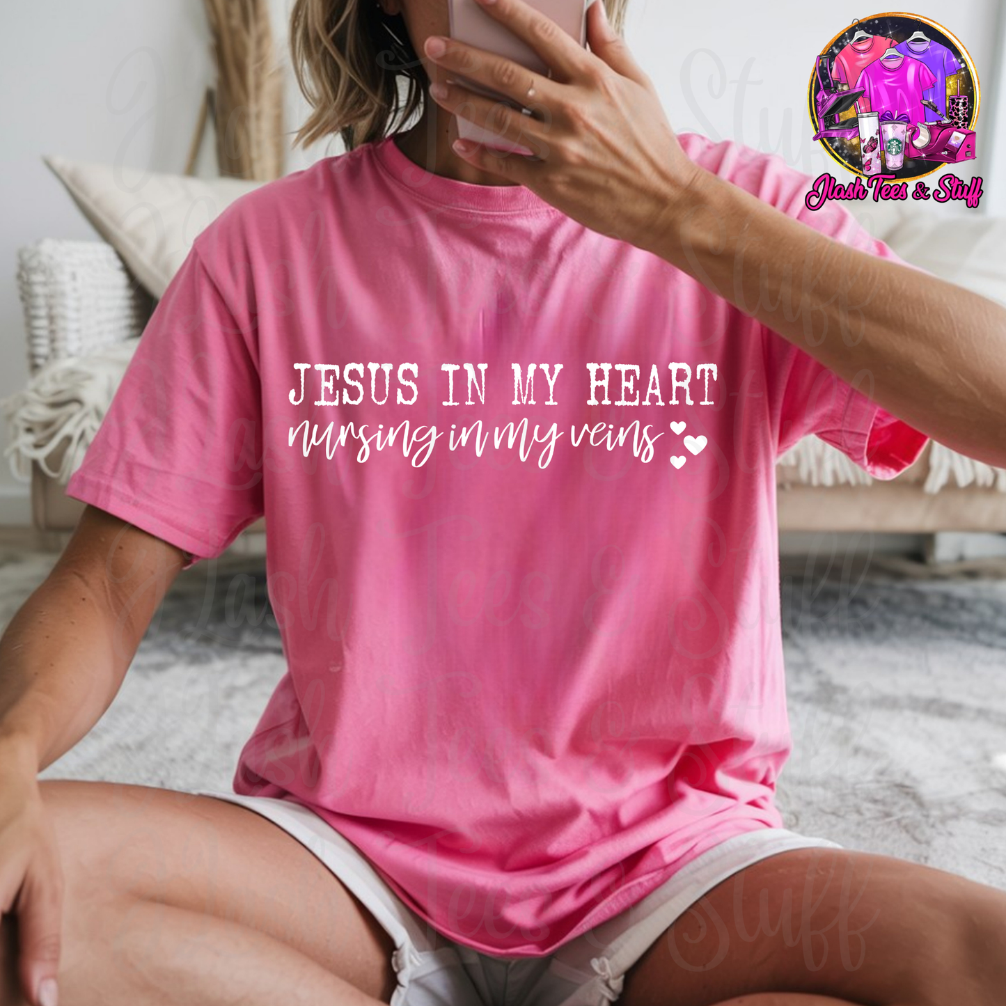 Jesus In My Heart, Nursing In My Veins