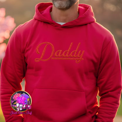 Daddy | Embroidered Look | Red