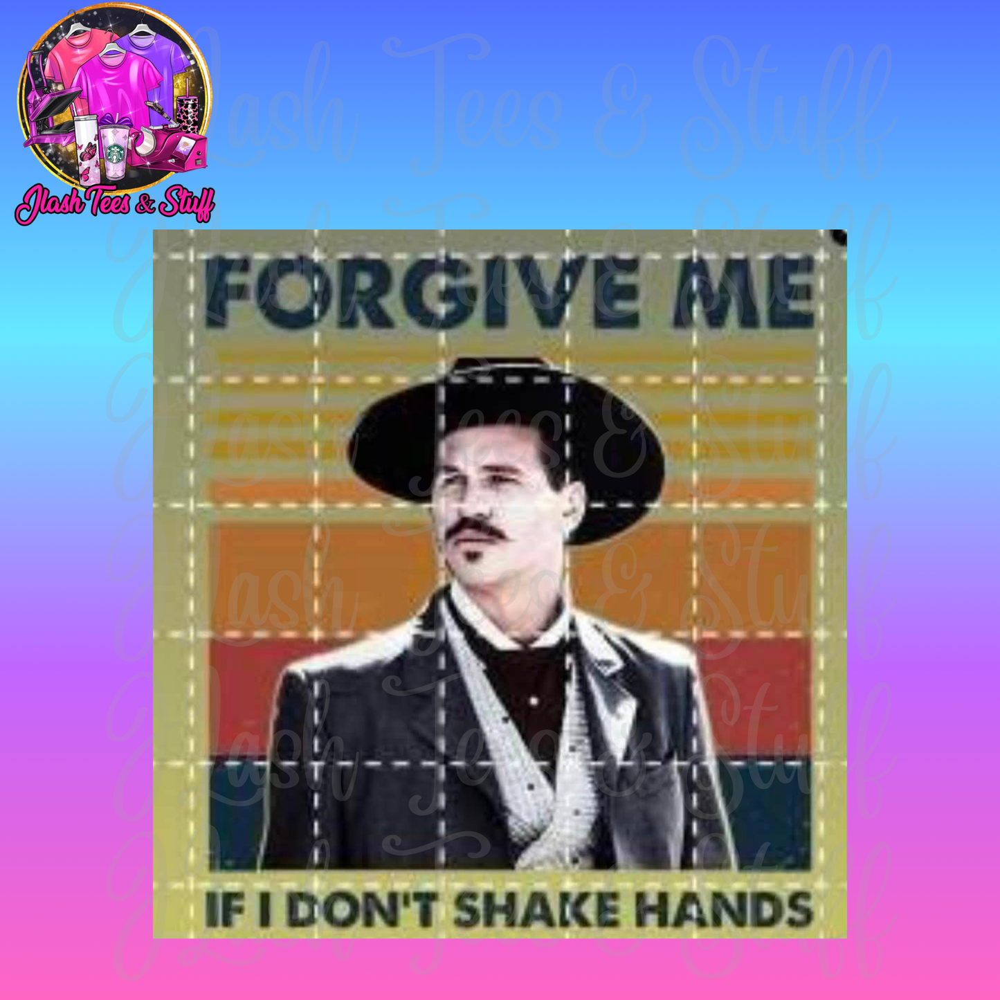 Forgive Me If I Don't Shake Hands